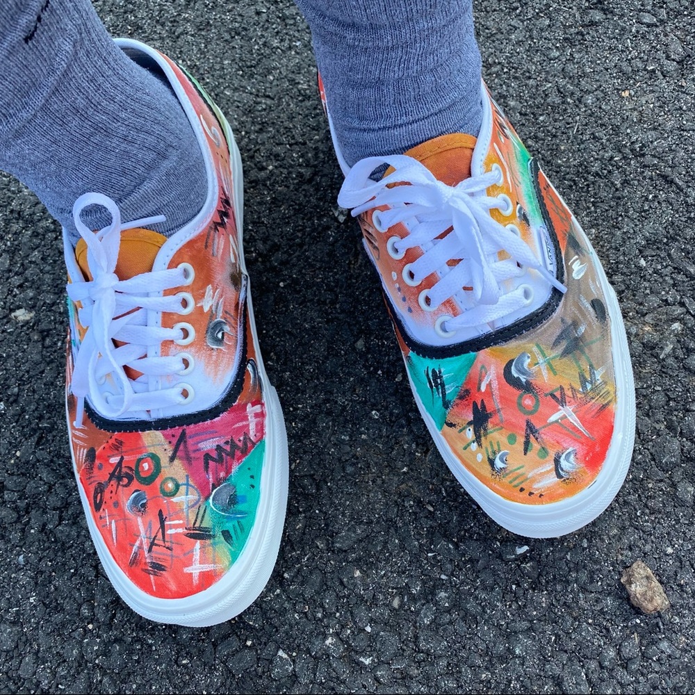 Hand painted vans